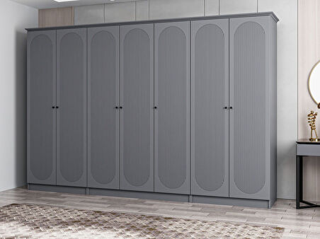 Kale 7 Kapak 2 Çek Dolap Antr - Mbrn Defne Antr 190CM