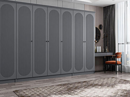 Kale 8 Kapak 2 Çek Dolap Antr - Mbrn Defne Antr 190CM