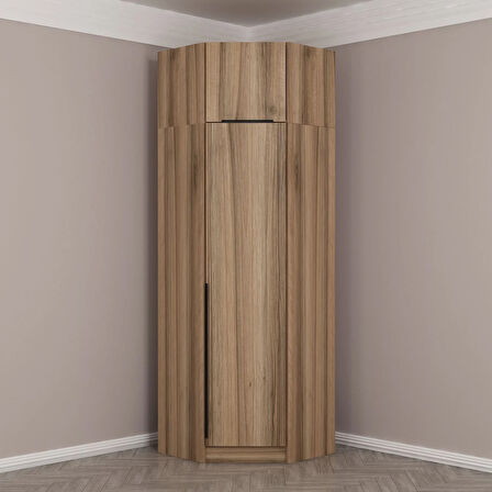 Kale 1 Kapaklı Köşe Dolap + Yüklük Dore Dore Plus 255CM