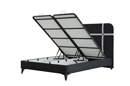 Elina Baza Başlık Antrasit Ayak - Pixel650 150x200