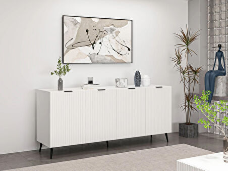 Minar Kale Konsol Plus Beyaz/Beyaz