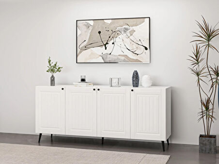 Minar Kale Konsol İlkbahar Beyaz/Beyaz