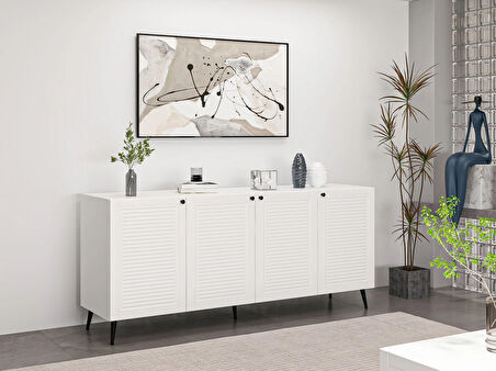 Minar Kale Konsol Pandora Beyaz/Beyaz