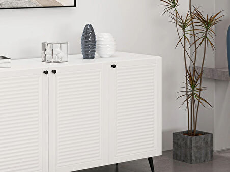 Minar Kale Konsol Pandora Beyaz/Beyaz