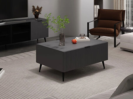 Minar Kale Orta Sehpa Plus Antrasit/Antrasit