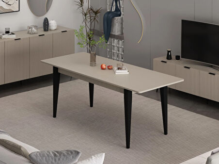 Minar Kale Plus Açılır Yemek Masası Kumtaşı/Kumtaşı