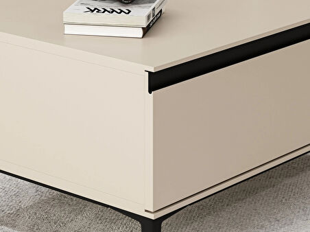 Star Orta Sehpa 2K Soft - Kumtası Siyah