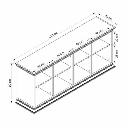 Retro Konsol - Rahle Ceviz