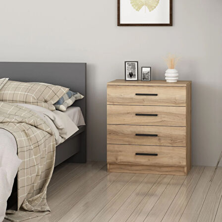 Minar Kale Şifonyer 4 Çekmece - Dore