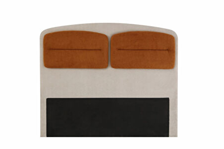 Retro Baza Başlık - Ceviz Ayak-Coco03 -Yastık Coco08 140x200