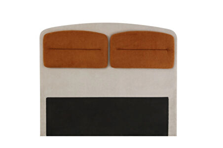 Retro Baza Başlık - Siyah Ayak-Coco03-Yastık Coco08 140x200