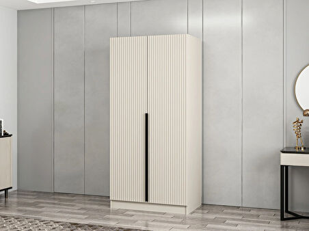 Kale Plus 2 Mebran Kapaklı Dolap Kumtaşı Mebran 190CM