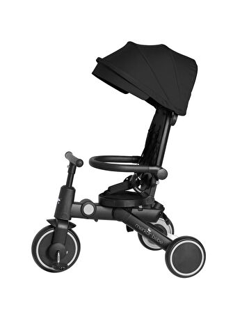 Merkür Bebe Hawk Üç Tekerlekli Bebek ve Çocuk Bisikleti Siyah
