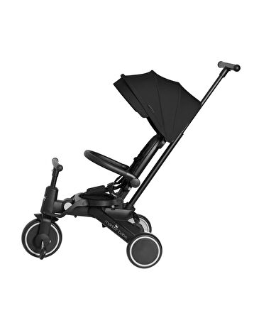 Merkür Bebe Hawk Üç Tekerlekli Bebek ve Çocuk Bisikleti Siyah