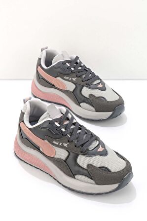 Solazer Kadın Kalın Topuk Sneaker SLZ00016