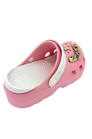 Solazer Kadın Mavi Beyaz Ortopedik Taban Figürlü Bandlı Günlük Terlik