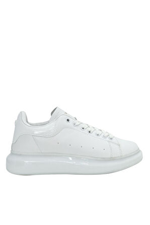 Kadın Ortopedik Şeffaf Taban Cilt Sneaker Günlük Spor Ayakkabı 032
