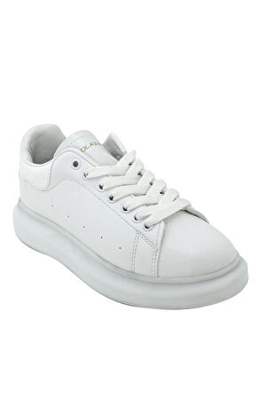 Kadın Ortopedik Şeffaf Taban Cilt Sneaker Günlük Spor Ayakkabı 032