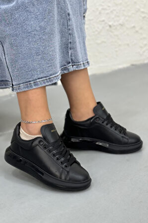 Kadın Ortopedik Şeffaf Taban Cilt Sneaker Günlük Spor Ayakkabı 032