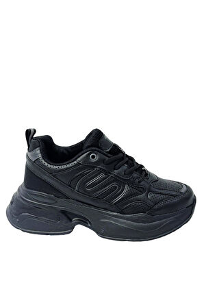 Kadın Ortopedik Taban File Detaylı Sneaker 040