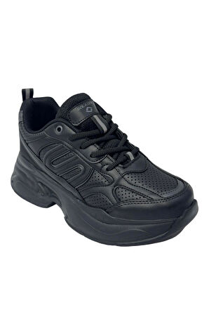 Kadın Ortopedik Taban File Detaylı Sneaker 040
