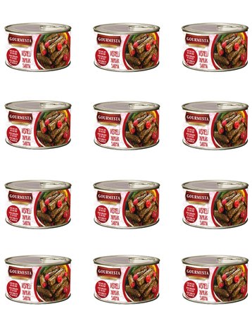 12'li 400 g Vişneli Yaprak Sarma Seti
