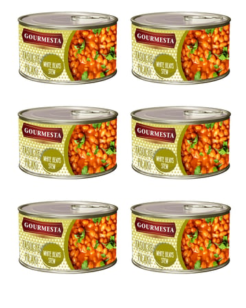 Fasulye Pilaki 400 g x 6 Adet