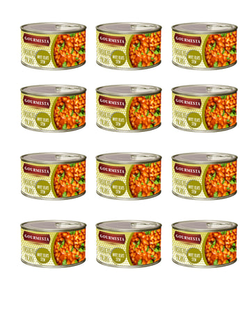 Fasulye Pilaki 400 g x 12 Adet