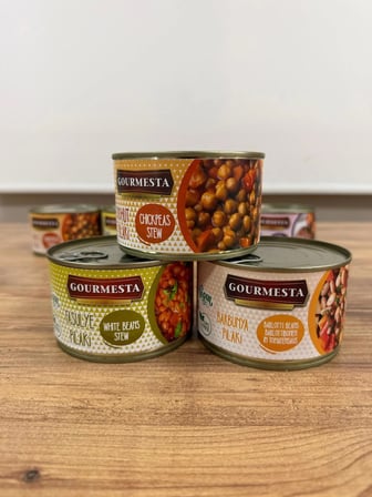 3'lü Vegan Yemek Seti (Nohut Pilaki + Fasulye Pilaki + Barbunya Pilaki)