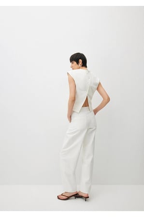 Sakura Iconic Kırık Beyaz Jean Pantolon 1010807-88161