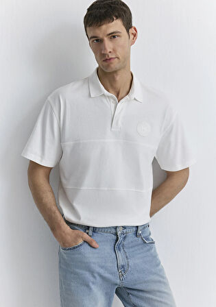 Ekru Polo Tişört 0612481-70057