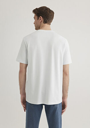 Stretch Mavi Basic Tişört 0610252-70793