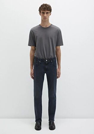 London Classic Denim Koyu Mürekkep Mavisi Jean Pantolon 0010172-89274