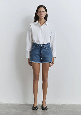 Heidi 90lar İndigo Mavisi Jean Şort 1410057-88757