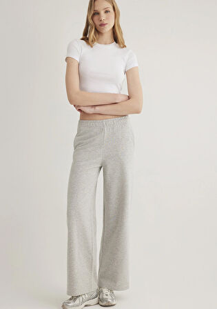 Gri Pantolon 1010982-83096