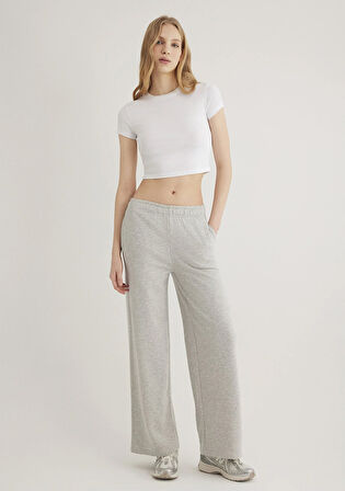 Gri Pantolon 1010982-83096