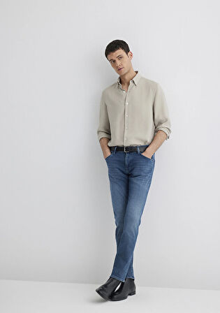 Jake Lux Black Gölgeli İndigo Mavisi Jean Pantolon 0042289559