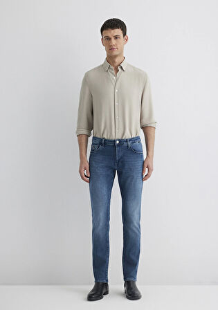 Jake Lux Black Gölgeli İndigo Mavisi Jean Pantolon 0042289559