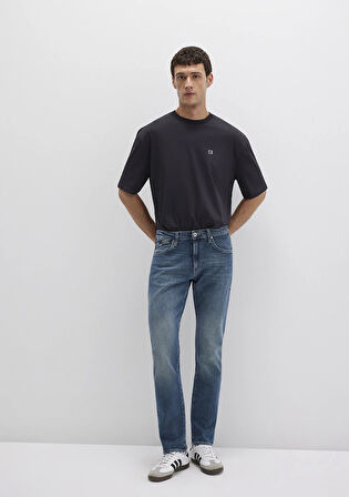 Jake Mavi Pro Indigo Puslu Comfort Jean Pantolon 0042289336