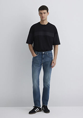 Jake Mavi Pro Indigo Puslu Comfort Jean Pantolon 0042289336
