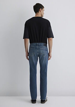 Jake Mavi Pro Indigo Puslu Comfort Jean Pantolon 0042289336