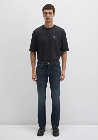 Jake Mavi Pro Koyu Puslu Comfort Jean Pantolon 0042289339