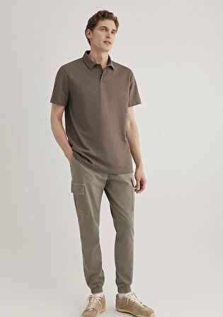 Kahverengi Polo Tişört 0612556-70376