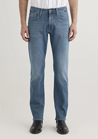 Martin Mavi Black Puslu Vintage Koyu Mavi Jean Pantolon 0037889348