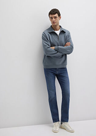 Martin Premium Blue Gölgeli Koyu Mavi Jean Pantolon 0037888222