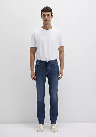 Martin Premium Blue Gölgeli Koyu Mavi Jean Pantolon 0037888222