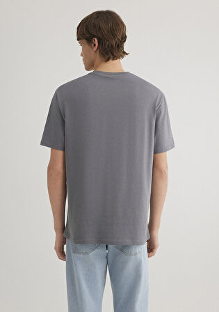 Mavi Jeans Baskılı Gri Tişört 0612523-80020