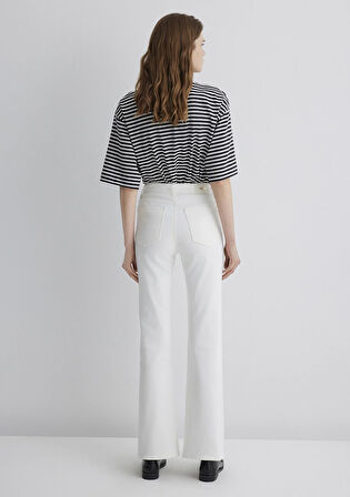 Bliss Mavi Premium Beyaz Jean Pantolon 101437-89192