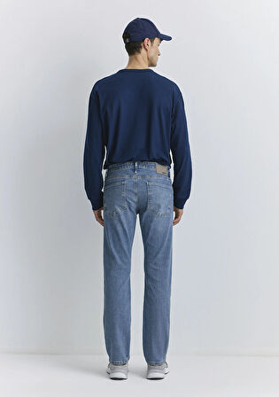 Hunter 90lar Puslu Vintage Açık Mavi Jean Pantolon 0020289268