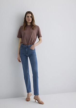 Kendra Gold Luxury Vintage Indigo Mavisi Jean Pantolon 1074689169